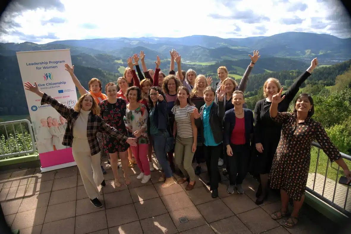 Active Citizenship Excellerator (ACE) group of female leaders